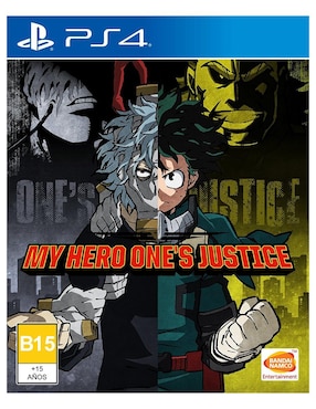 My Hero One Justice Estándar Para PS4 Físico