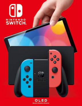 Consola portátil Nintendo Switch OLED 64 GB edición stand alone Hegskabaa