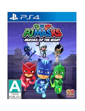 PJ Masks Heroes Of The Night Estándar Para PS4 Físico