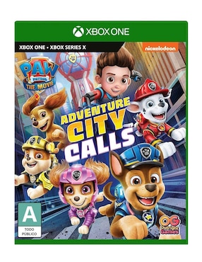 Paw Patrol The Movie Adventure City Call Estándar Para Xbox One Físico