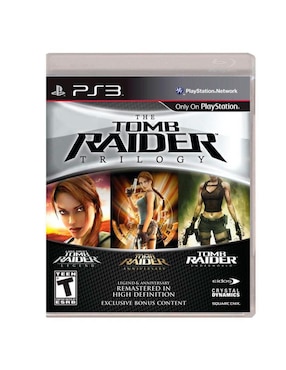 Tomb Raider Trilogy Para Estándar Para PS3 Físico