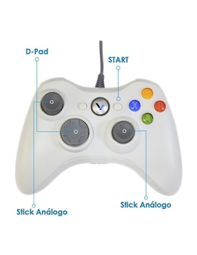 Control Virtual Zone inalámbricos para xbox 360