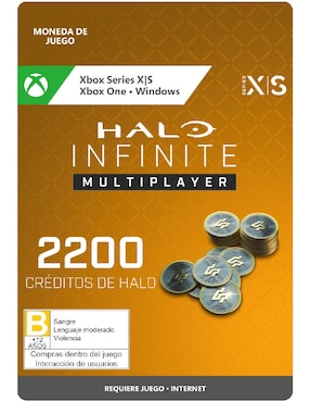 Dinero Virtual Halo Infinite 2000 Halo Credits +200 Bonus