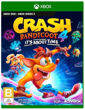 Crash Bandicoot 4 Its About Time Netgame estándar para Xbox Series X/Xbox One