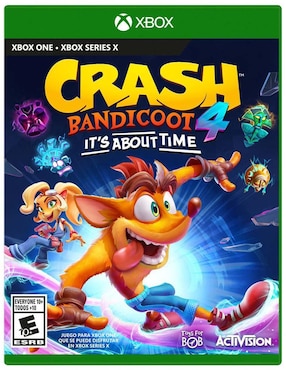 Crash Bandicoot 4 Its About Time Netgame estándar para Xbox Series X/Xbox One