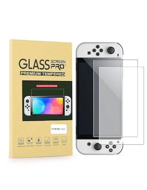 Set 2 Micas de Cristal Templado para Nintendo Switch OLED Ecoshopmaster