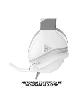 Audífonos Gamer Turtle Beach Recon 200 Gen 2 alámbricos e inalámbricos con cancelación de ruido