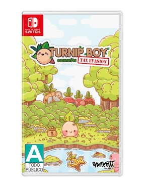 Turnip Boy Commits Tax Evasion Complete para Nintendo Switch físico