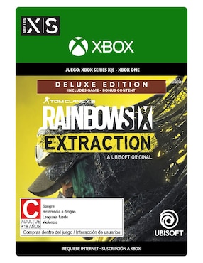 Tom Clancy’s Rainbow Six Extraction Deluxe Para Xbox Series X/S Y Xbox One Digital