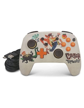 Control Power A inalámbricos para nintendo edición especial Crash Bandicoot