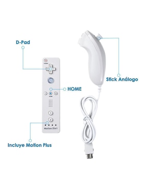 Control Virtual Zone inalámbrico para wii