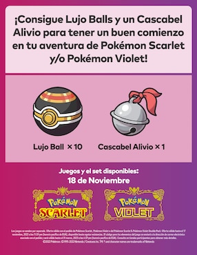 Pokémon Scarlet Nintendo estándar para Nintendo Switch