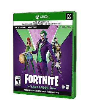 Fortnite The Last Laugh Bundle Microsoft estándar para Xbox Series X/Xbox One