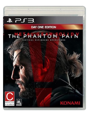 Metal Gear Solid V The Phantom Pain Ps3 day one edition para PS3