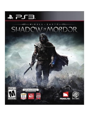 Middle Earth Shadow Of Mordor Playstation 3 estándar para PS3