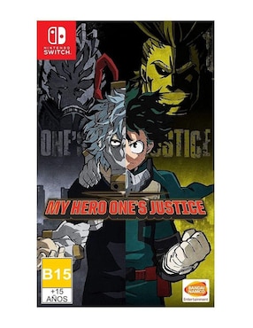 My Hero One Justice Estándar Para Nintendo Switch Físico