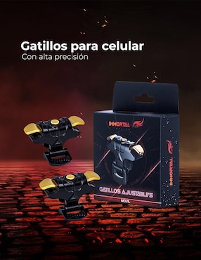 Gatillos Gamer para Celular Techzone Immortal