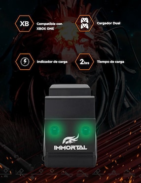 Cargador de control Xbox Techzone CA