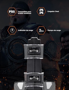 Cargador de control PS Techzone CA