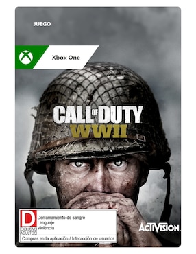 Call Of Duty: WWII Estándar Para Xbox One Digital