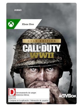 Call Of Duty: WWII Edición Gold Para Xbox One Juego Digital