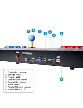 Consola fija de 16 gb Virtual Zone street fighter