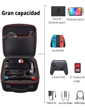 Estuche Nintendo Switch Genérica