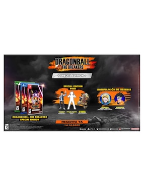 Dragon Ball: The Breakers Playstation especial para PS4