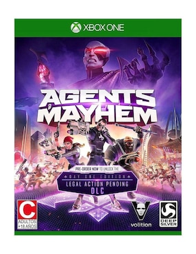 Agents Of Mayhem Edición Day One Para Xbox One Juego Físico