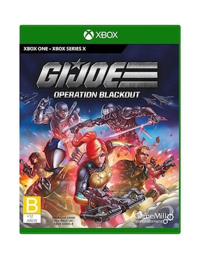 GI Joe Operation Blackout Edición Estándar Para Xbox Series X / Xbox One Juego Físico