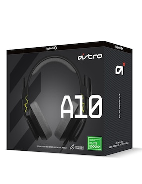 Audífonos Over-Ear Astro A10 alámbricos con cancelación de ruido