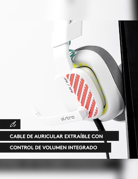 Audífonos Over-Ear Astro A10 alámbricos con cancelación de ruido