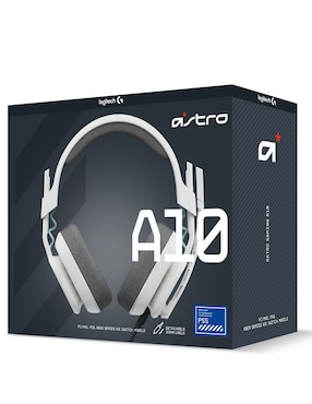 Audífonos Over-Ear Astro A10 alámbricos con cancelación de ruido