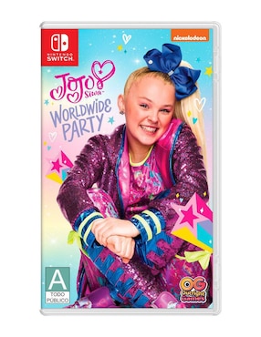 JoJo Siwa Worldwide Party Edición Estándar Para Nintendo Switch Juego Físico