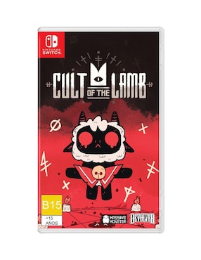 Cult Of The Lamb Edición Estándar Para Nintendo Switch Juego Físico