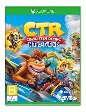 Crash Team Racing Nitro Fueled Edición Estándar Para Xbox One Juego Físico