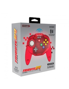 Control Retro-Bit inalámbrico para nintendo 64