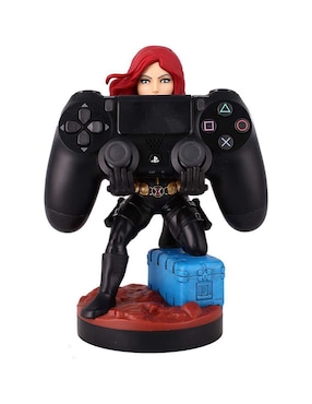 Soporte para control de videojuego Cable Guy Black Widow de mezcla de materiales