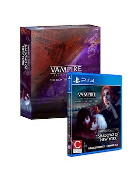 Vampire The Masquerade Coteries And Shadows Of New York Ps4 collectors para PS4