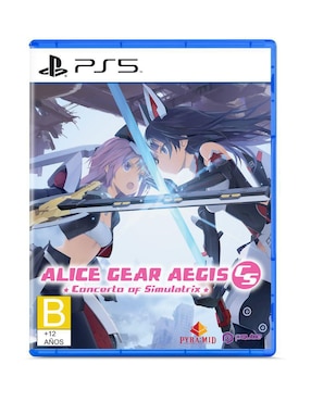 Alice Gear Aegis CS: Concerto Of Simulatrix Estándar Para PS5 Físico