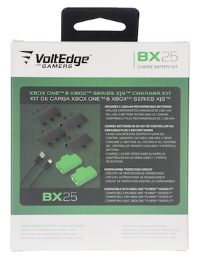 Cargador de control Xbox Voltedge USB tipo C