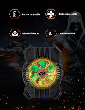 Ventilador Gamer para Celular Techzone Immortal