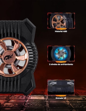 Ventilador Gamer para Celular Techzone Immortal