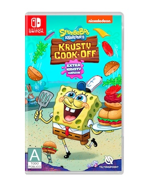 SpongeBob Krusty Cook Off Estándar Para Nintendo Switch Físico