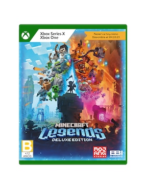 Minecraft Legends Deluxe Edition Para Xbox Series X / Xbox One Físico