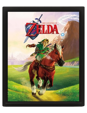 Póster Lenticular De Zelda Nintendo