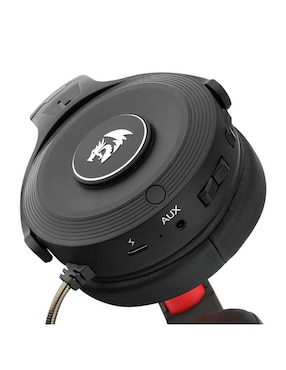 Audífonos Over-Ear Redragon Pelops H818 alámbricos e inalámbricos con cancelación de ruido