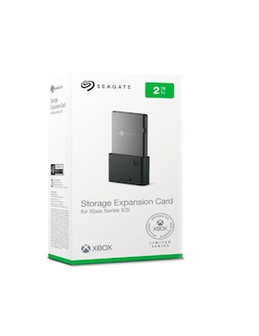 Disco duro externo Seagate capacidad 2 TB