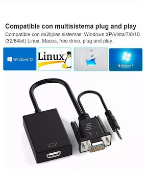 Adaptador HDMI VGA