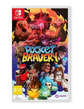 Pocket Bravery Switch estándar para Nintendo Switch